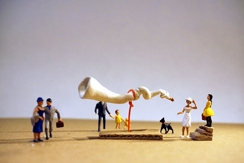 Interactive digital audio mock-up installation