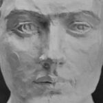 Plaster cast Portrait of Woman